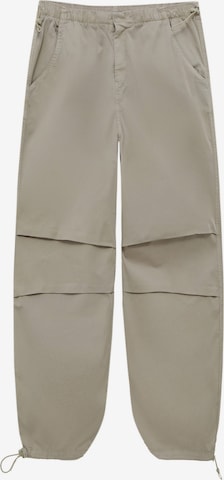 Pull&Bear Trousers in Grey: front