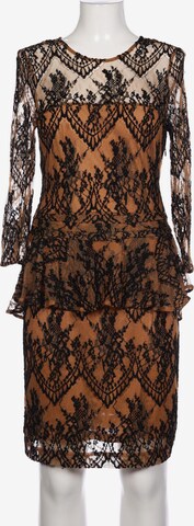 GANNI Dress in L in Brown: front
