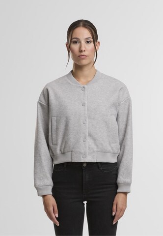 Urban Classics Tussenjas in Grijs: voorkant