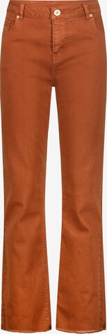 October Pants in Brown: front