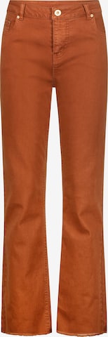 October Regular Pants in Brown: front