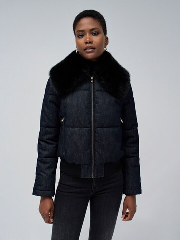 Salsa Jeans Winterjas in Blauw: voorkant