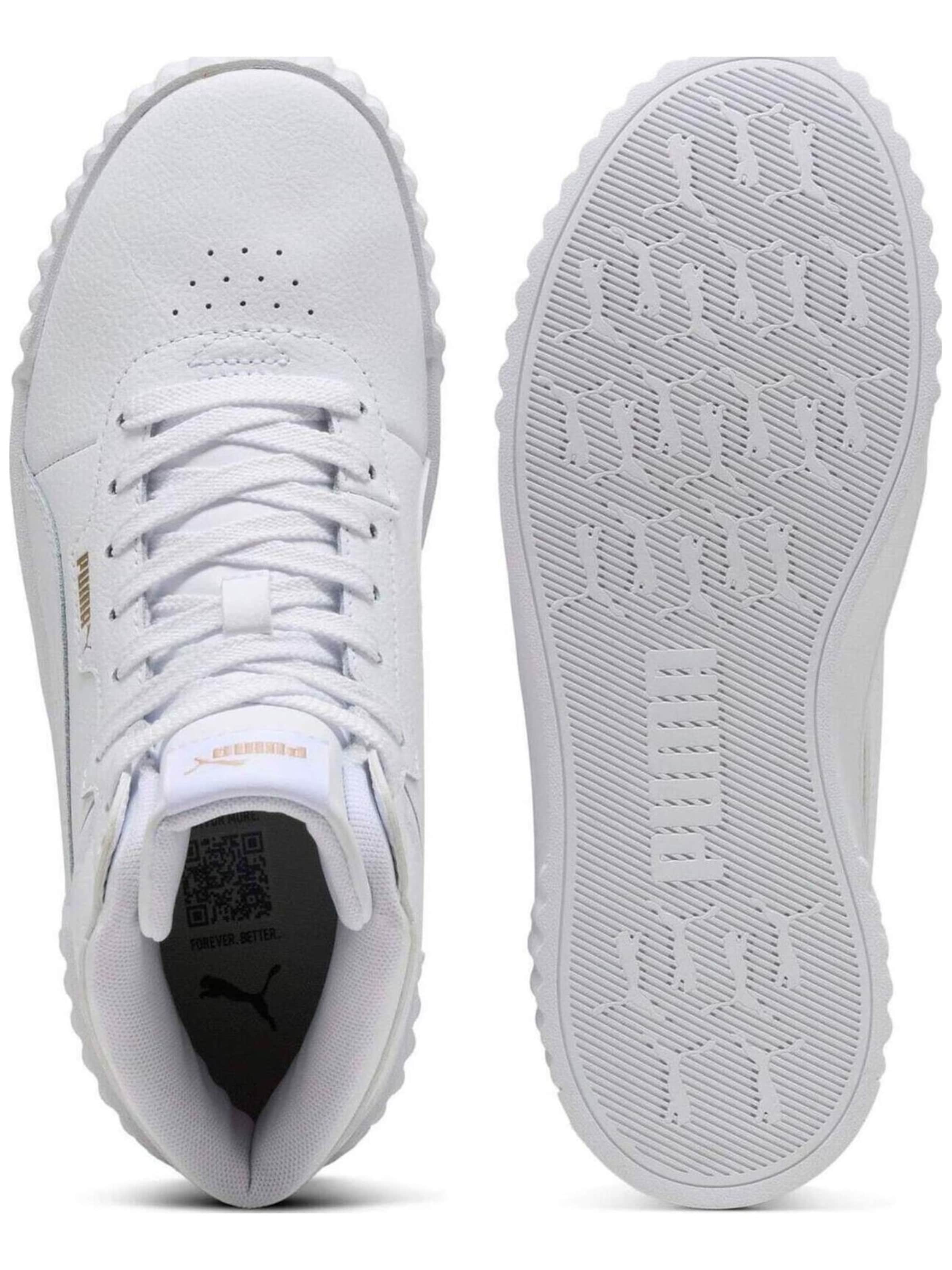 Scarpa sportiva 'Carina 3.0 Mid' di PUMA in bianco