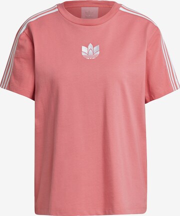 T-shirt 'Adicolor' ADIDAS ORIGINALS en rose : devant