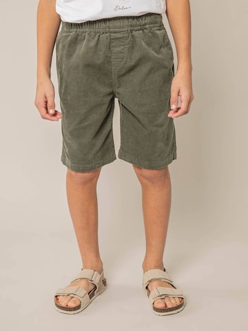 Loosefit Pantalon 'Raulo' Deeluxe en vert : devant