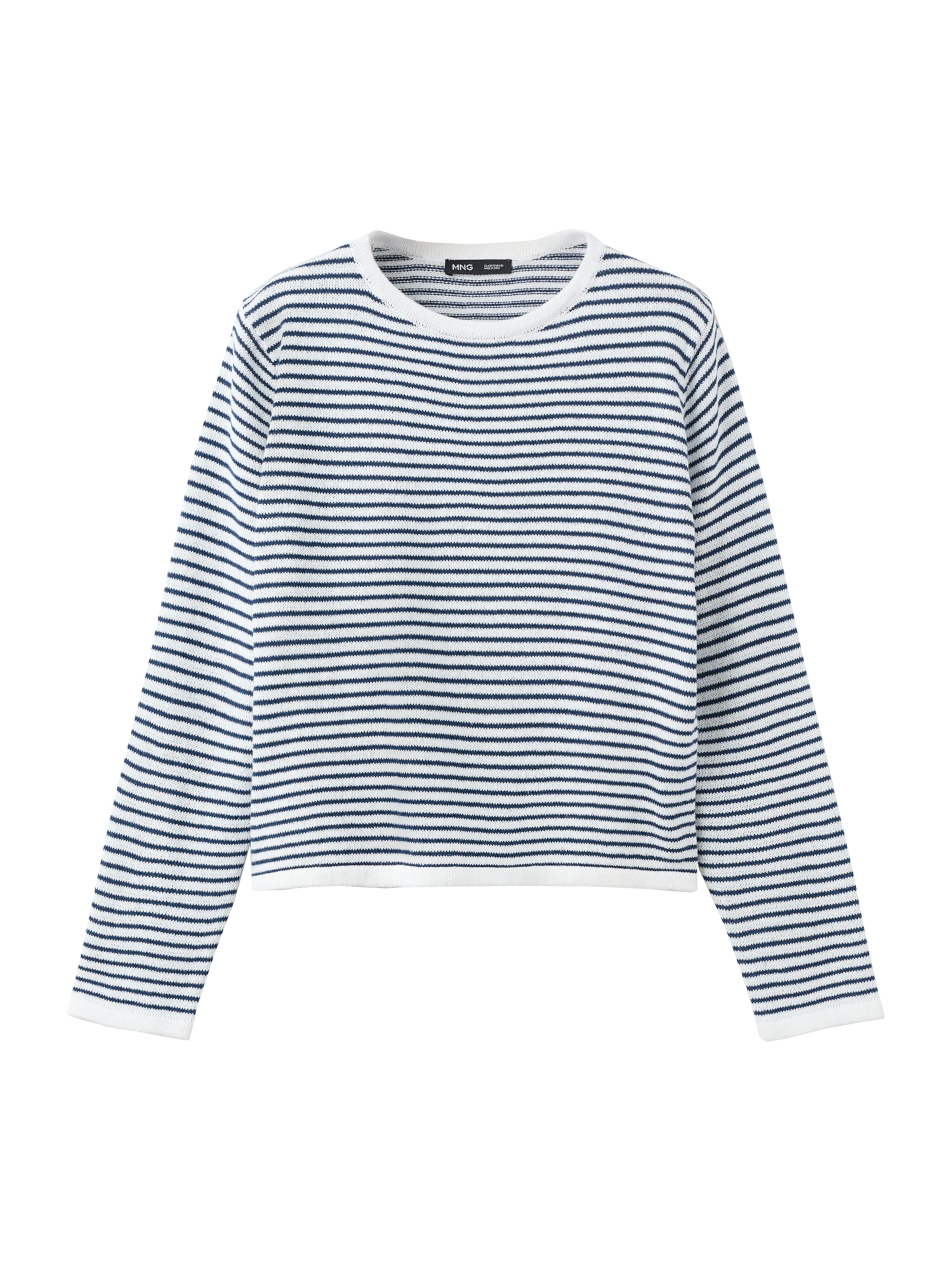 MANGO Pullover 'CALEOTA' in Blau: Vorderseite