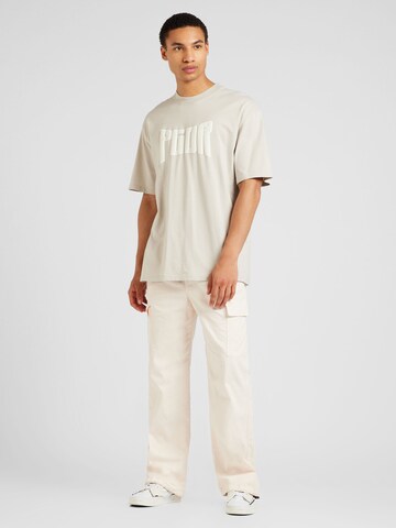T-Shirt 'CRYSTAL' Pegador en gris
