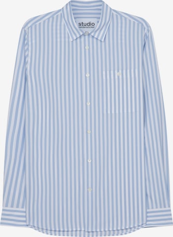 Studio Seidensticker Button Up Shirt in Blue: front