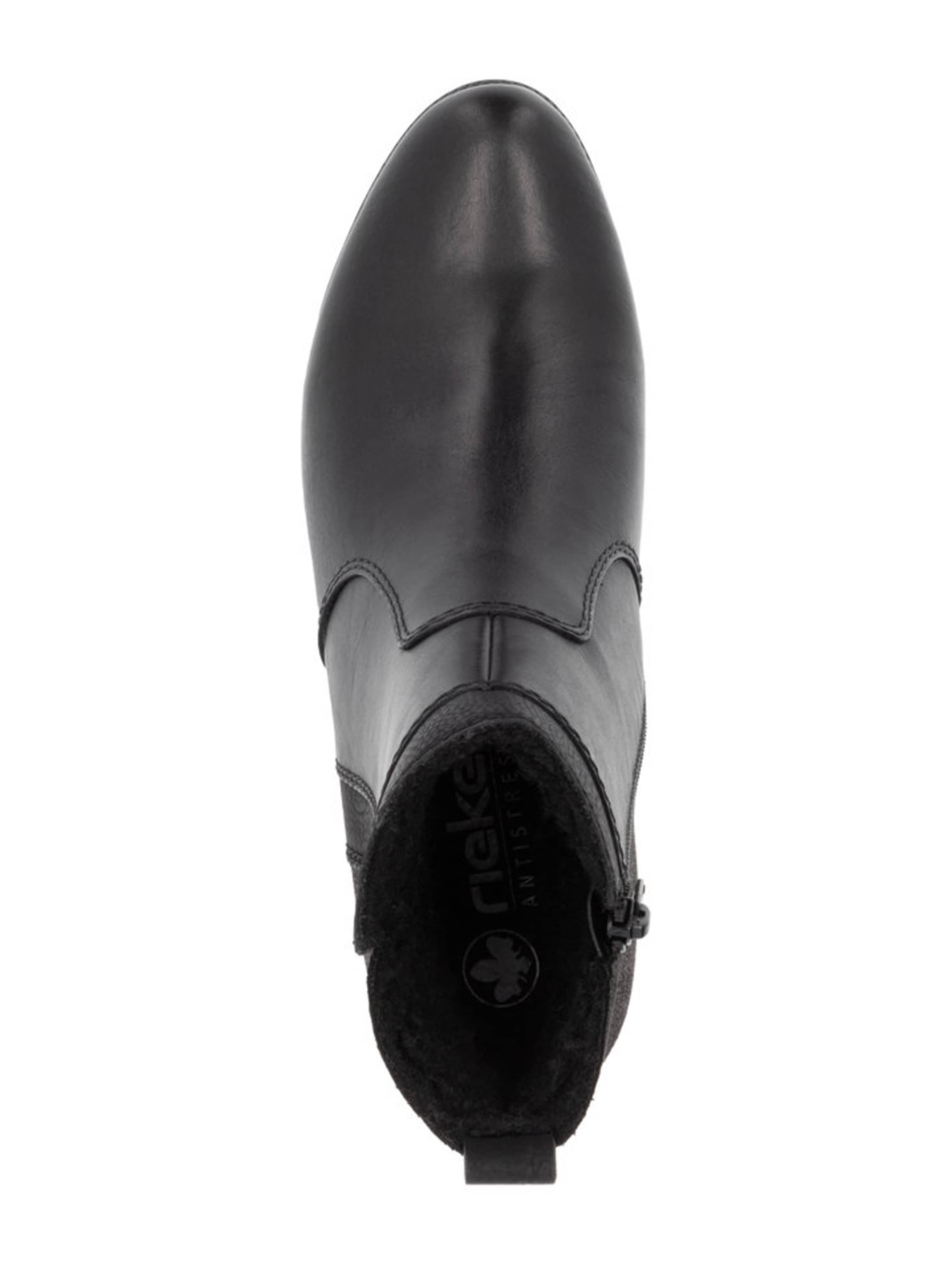 Bottines Rieker en noir : au dessus