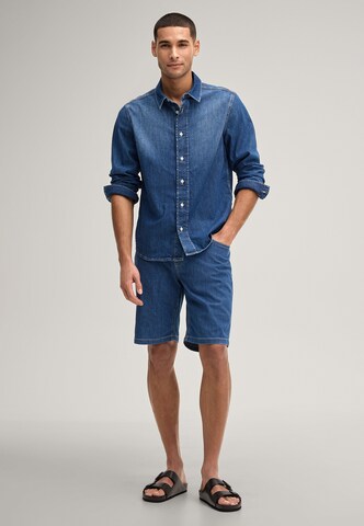 JOOP! Jeans Regular fit Button Up Shirt 'Jiro' in Blue