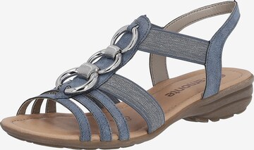 REMONTE Sandals in Blue: front