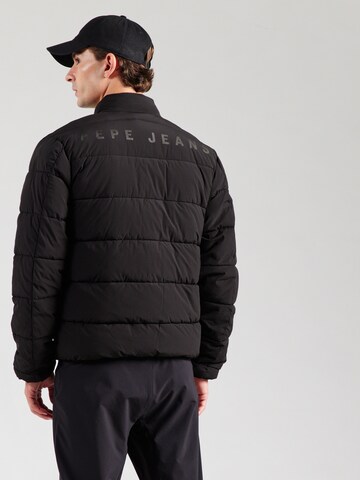 Pepe Jeans Between-Season Jacket in Black: back