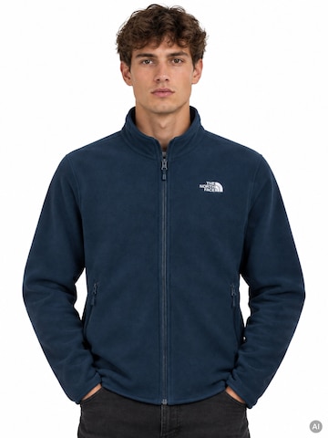THE NORTH FACE Fleece Jacket 'Glacier Fleece Jacket' in Blue