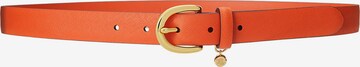 Ceinture 'CHARM' Lauren Ralph Lauren en orange : devant