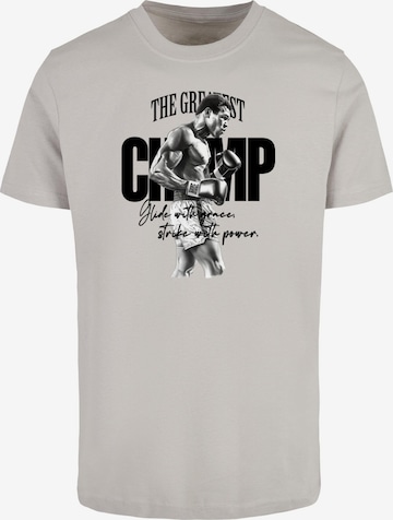 Mister Tee T-Shirt 'The Greatest' in Grau: Vorderseite