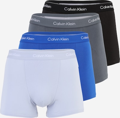 Boxer trumpikės iš Calvin Klein Underwear, spalva – mėlyna / šviesiai mėlyna / pilka / juoda, Prekių apžvalga