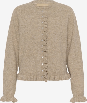 Cardigan 'CUJulietta Frill' CULTURE en beige : devant