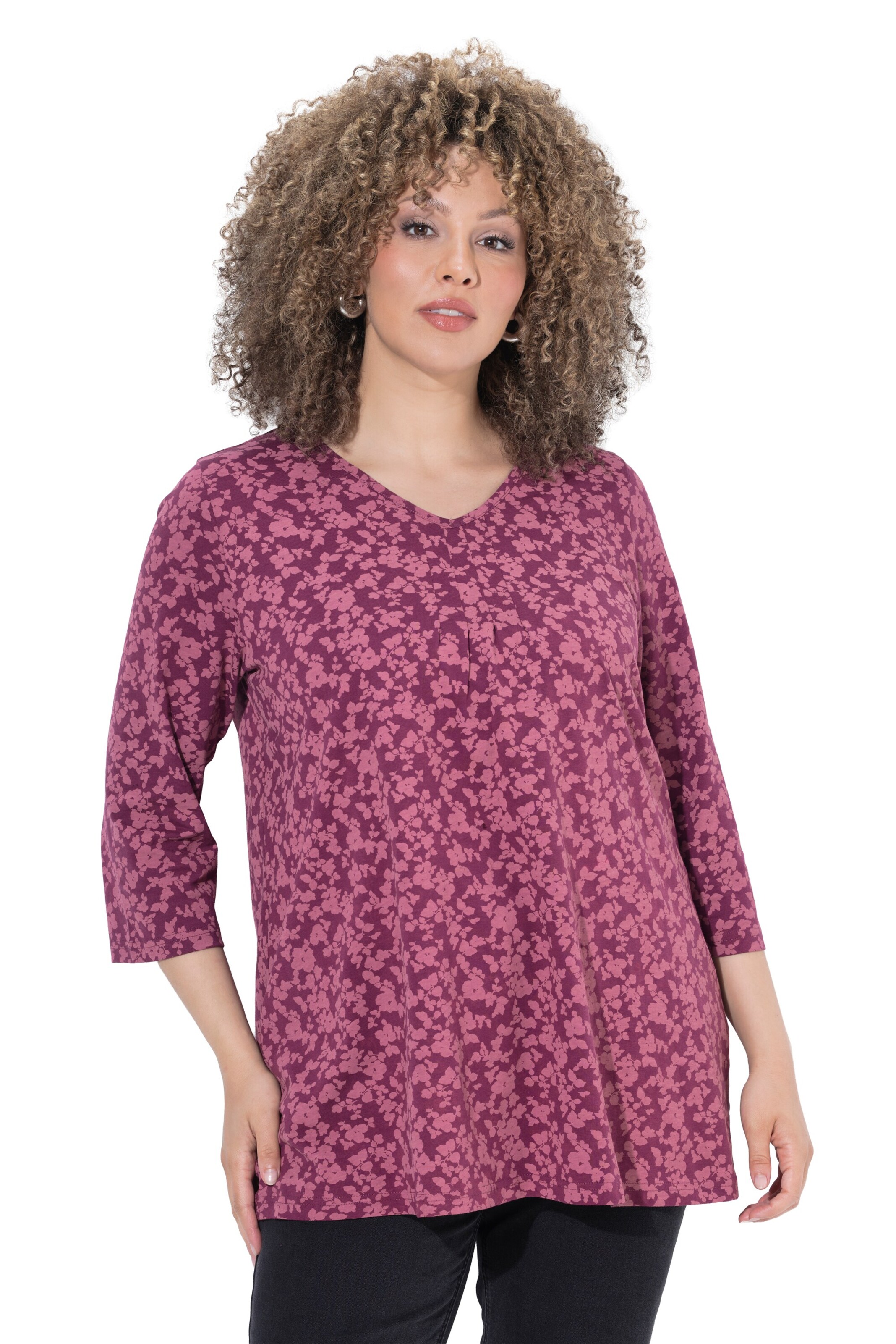 Ulla Popken Shirt in Red: front