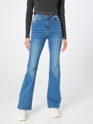 Urban Classics Rozkloszowany krój Jeansy w kolorze niebieski: przód