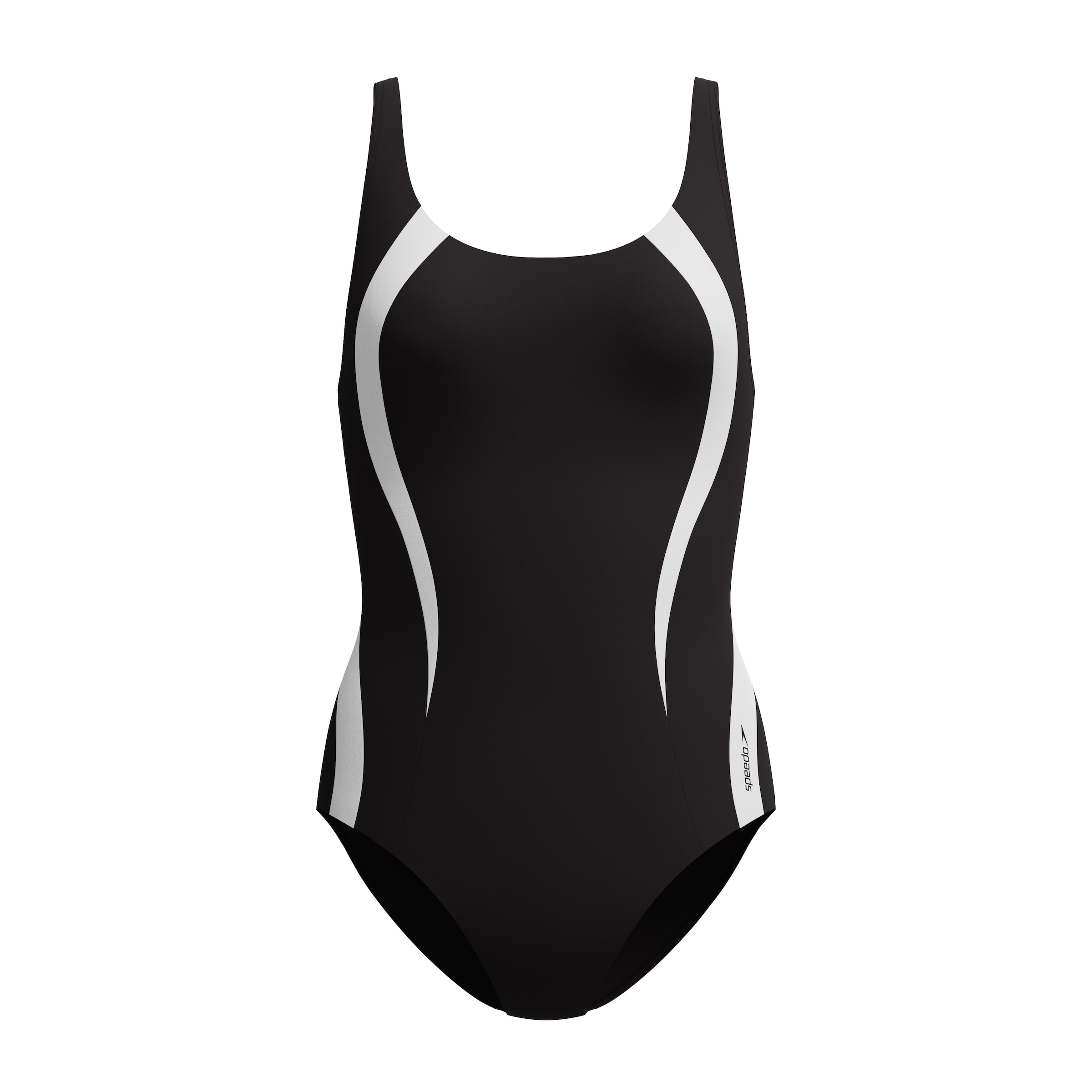 SPEEDO Active Swimsuit in XS in Black / White, Item view