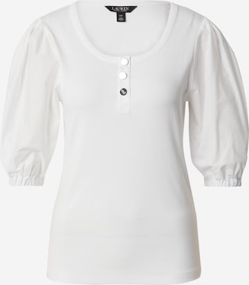 Lauren Ralph Lauren Tričko – bílá: přední strana
