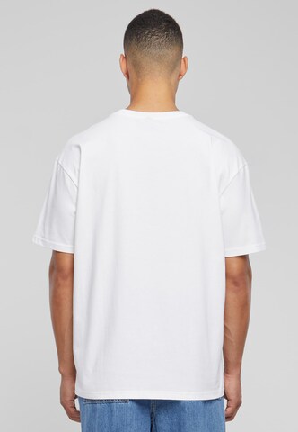 Mister Tee Shirt 'Live in Peace' in White