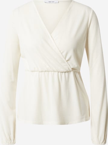 Maglietta 'Lucia' di ABOUT YOU in bianco: frontale