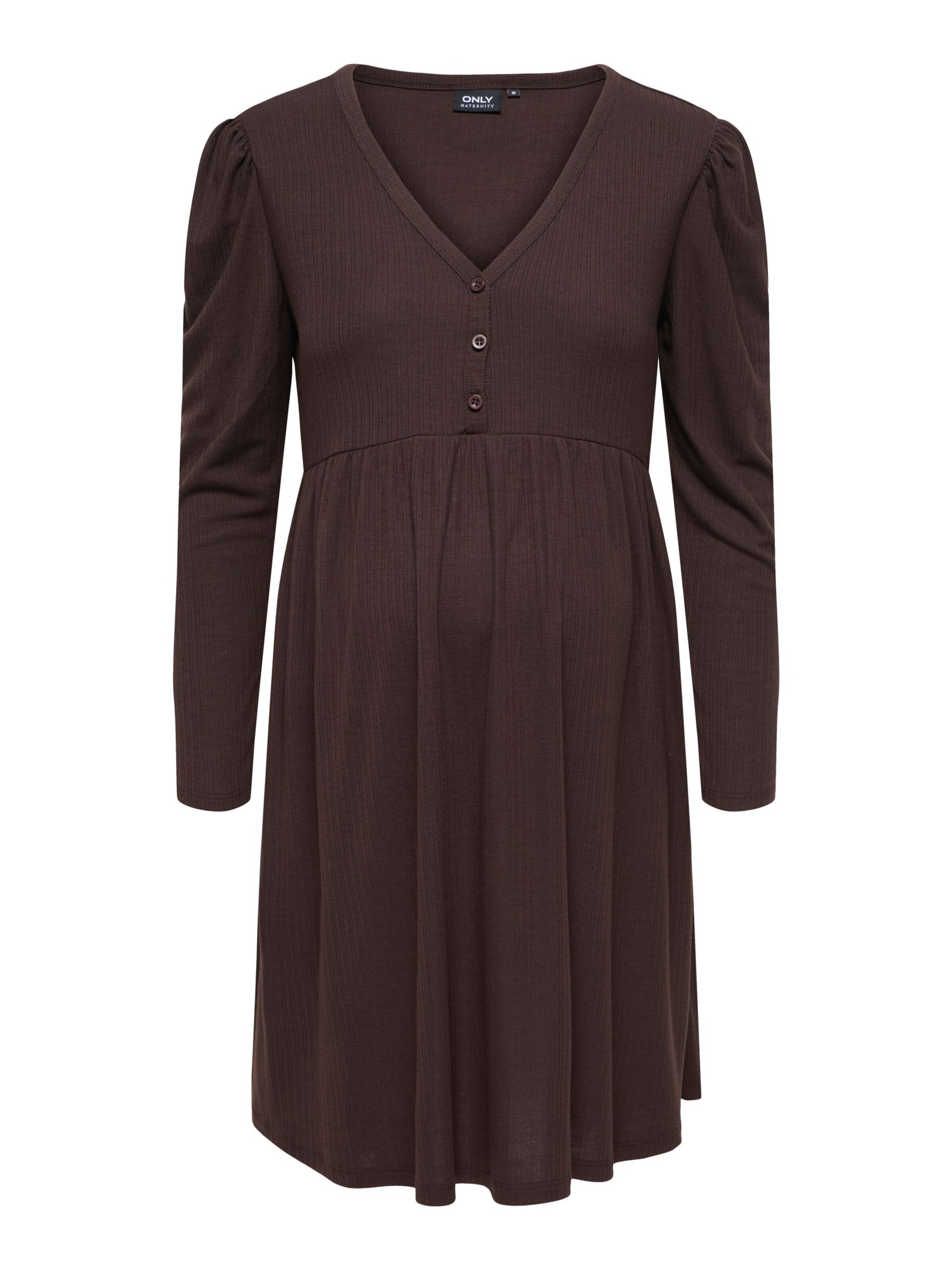 Only Maternity - Vestido 'OLMCamoni' en marrón
