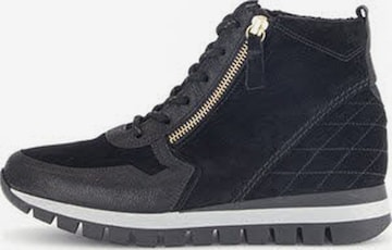 Boots 'Stiefelette Damen 56.455 87 Echtleder in schwarz' di Gabor Comfort in nero: frontale