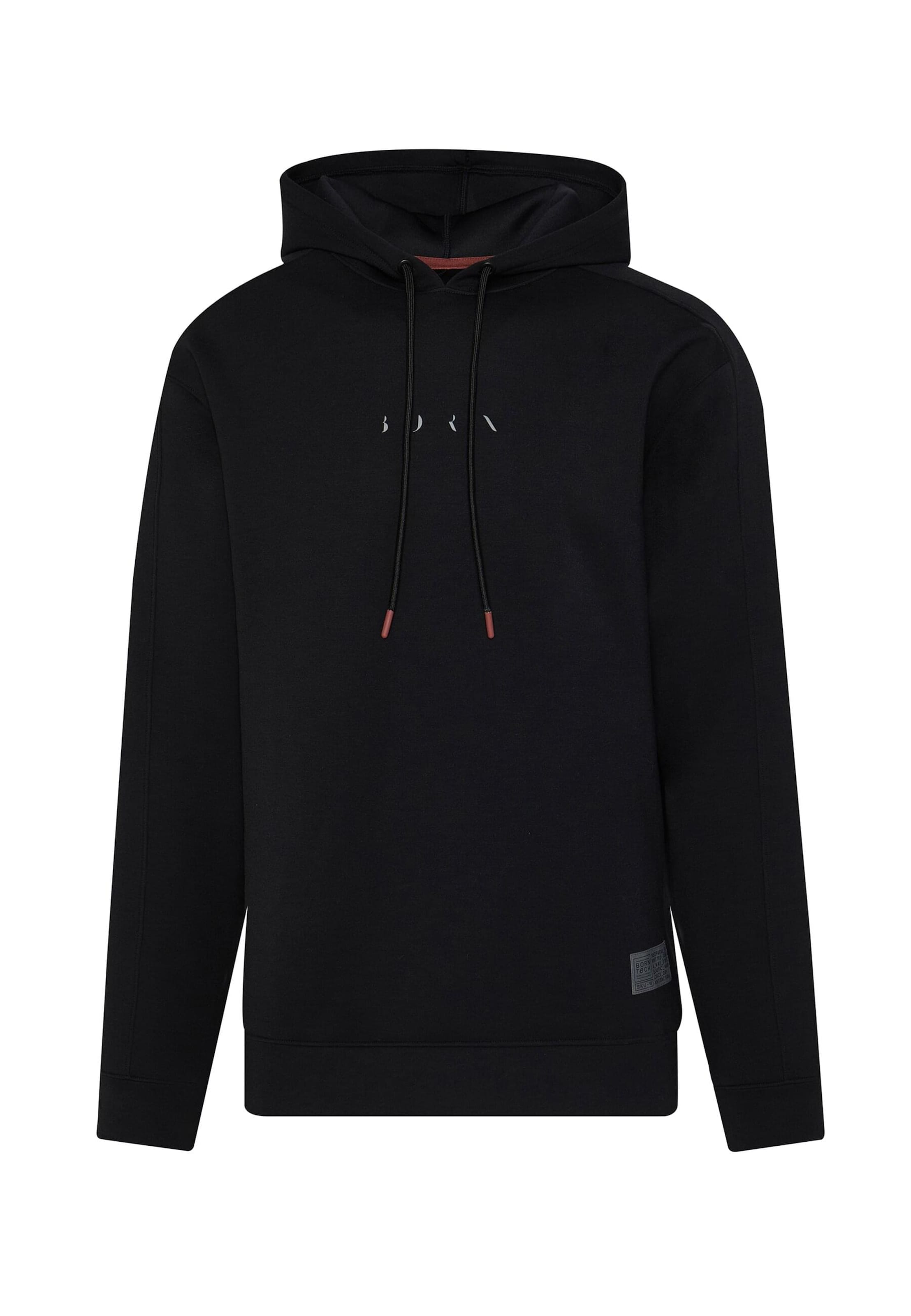 Born Living Yoga Sports sweatshirt 'Lomond Lite' in Black: front
