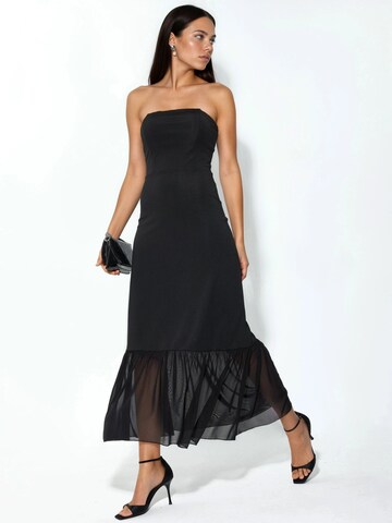 Hiccup Kleid in Schwarz: Vorderseite