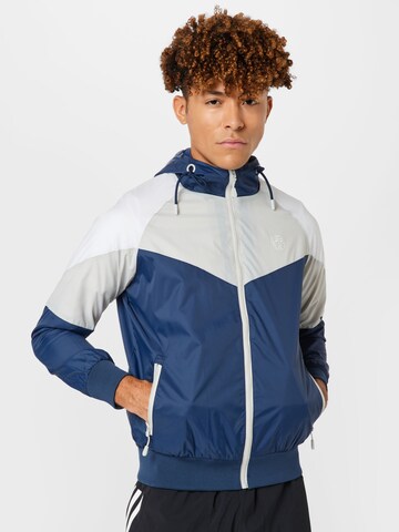 BIDI BADU Training Jacket 'Jabba' in Blue: front