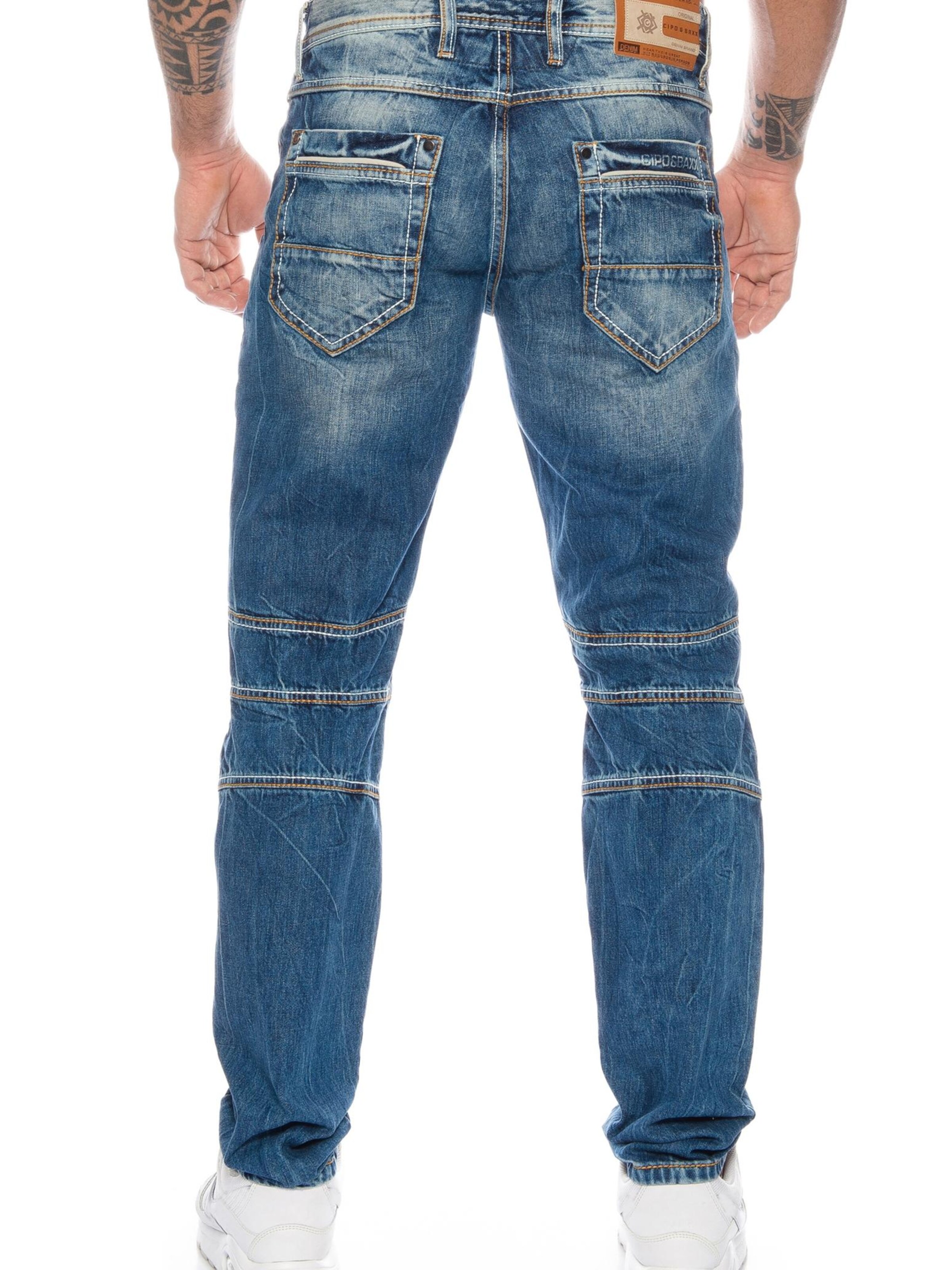 CIPO & BAXX Slim fit Jeans 'BJ391' in Blue