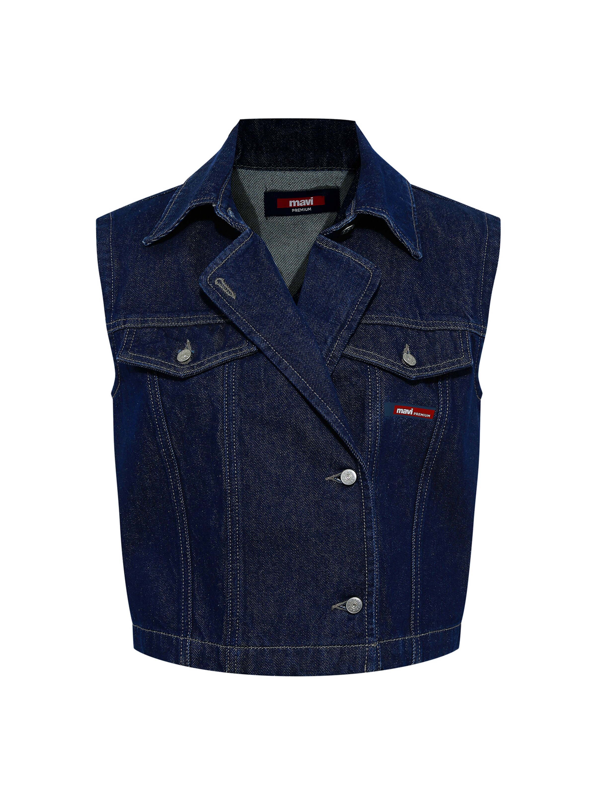 Mavi Vest in Blue: front