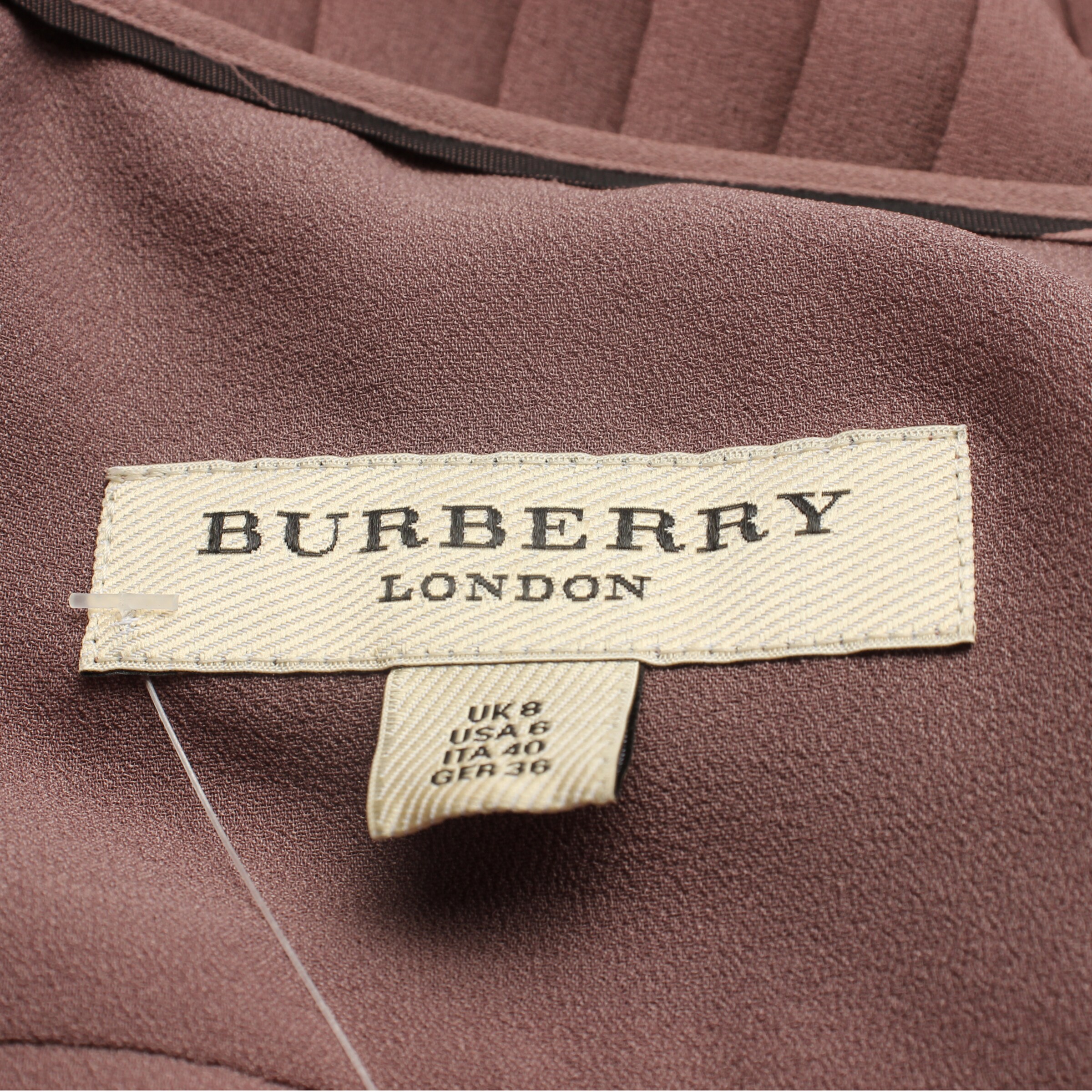 BURBERRY Dress in XS in Purple