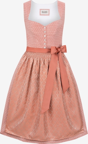 STOCKERPOINT Dirndl 'Daniela' in Orange: front