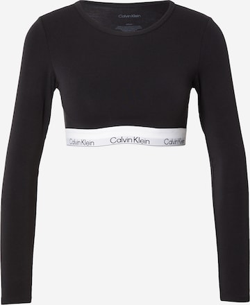 Maillot de corps Calvin Klein Underwear en noir : devant