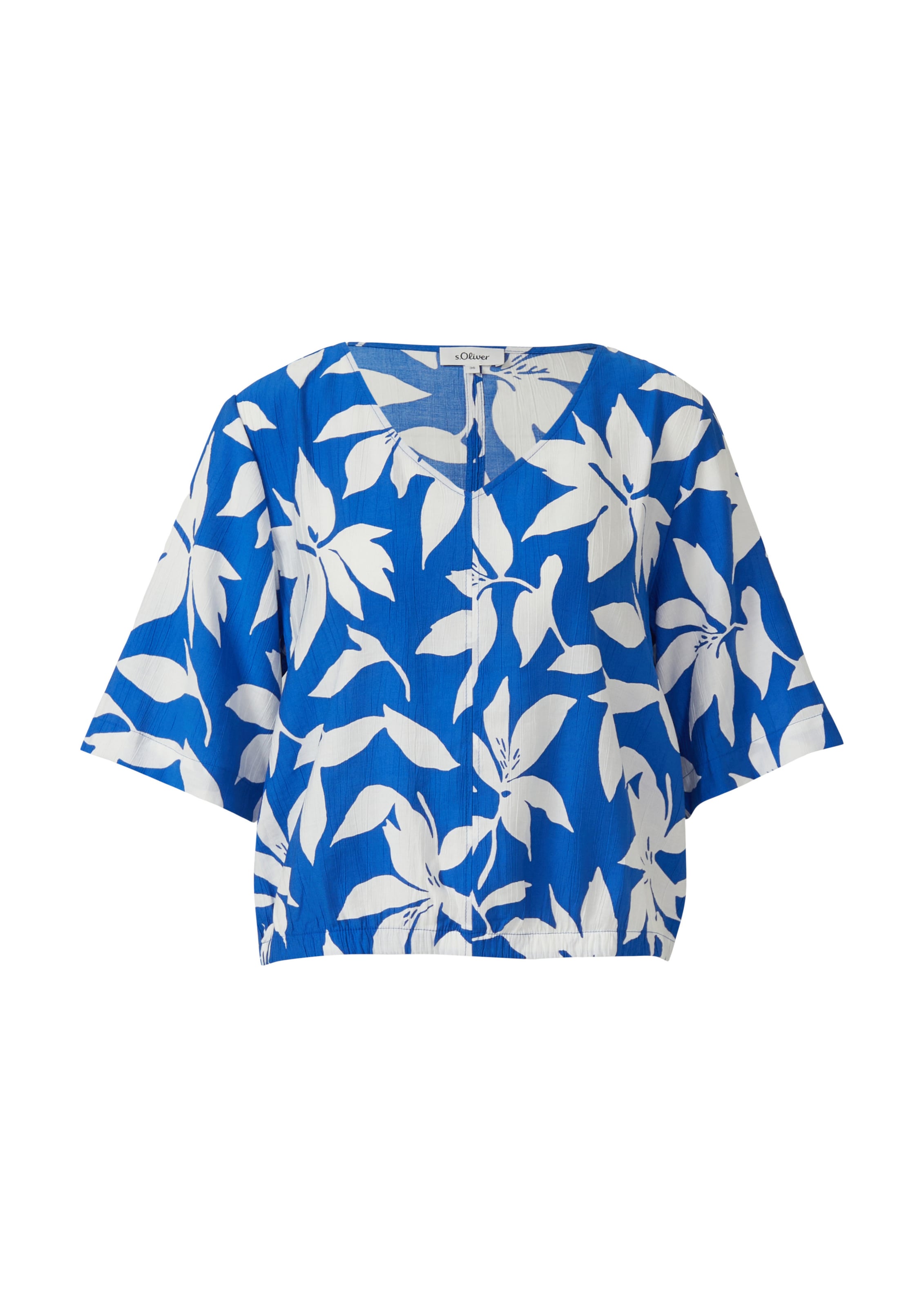 s.Oliver Bluse in Blau: Vorderseite