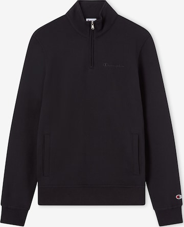 Champion Sweatshirt in Schwarz: Vorderseite