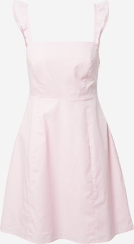 ABOUT YOU Limited Šaty 'Kili' – pink: přední strana