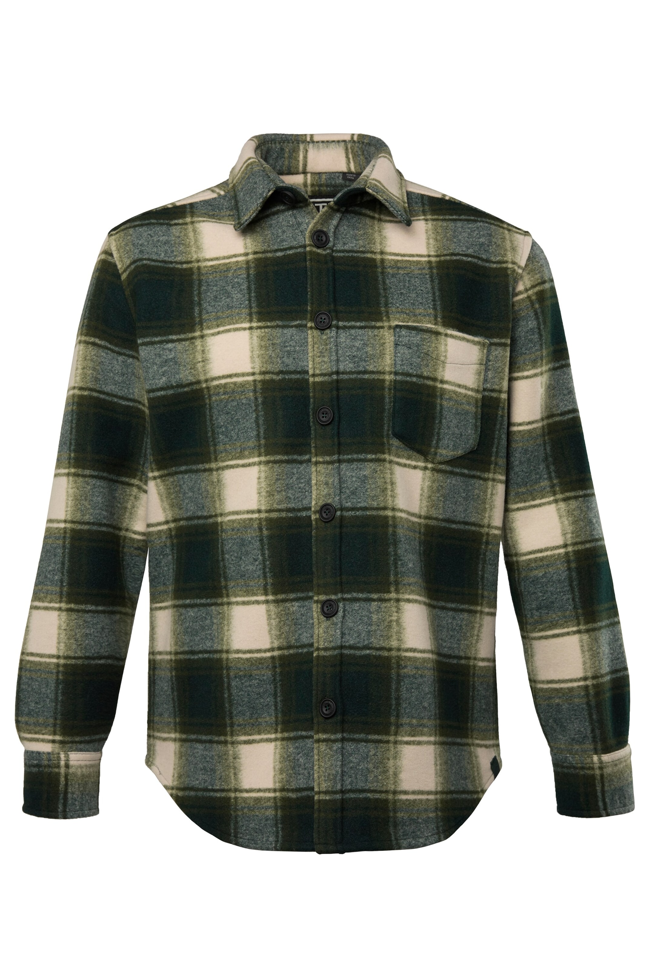 STHUGE Regular Fit Hemd in Grün: Vorderseite