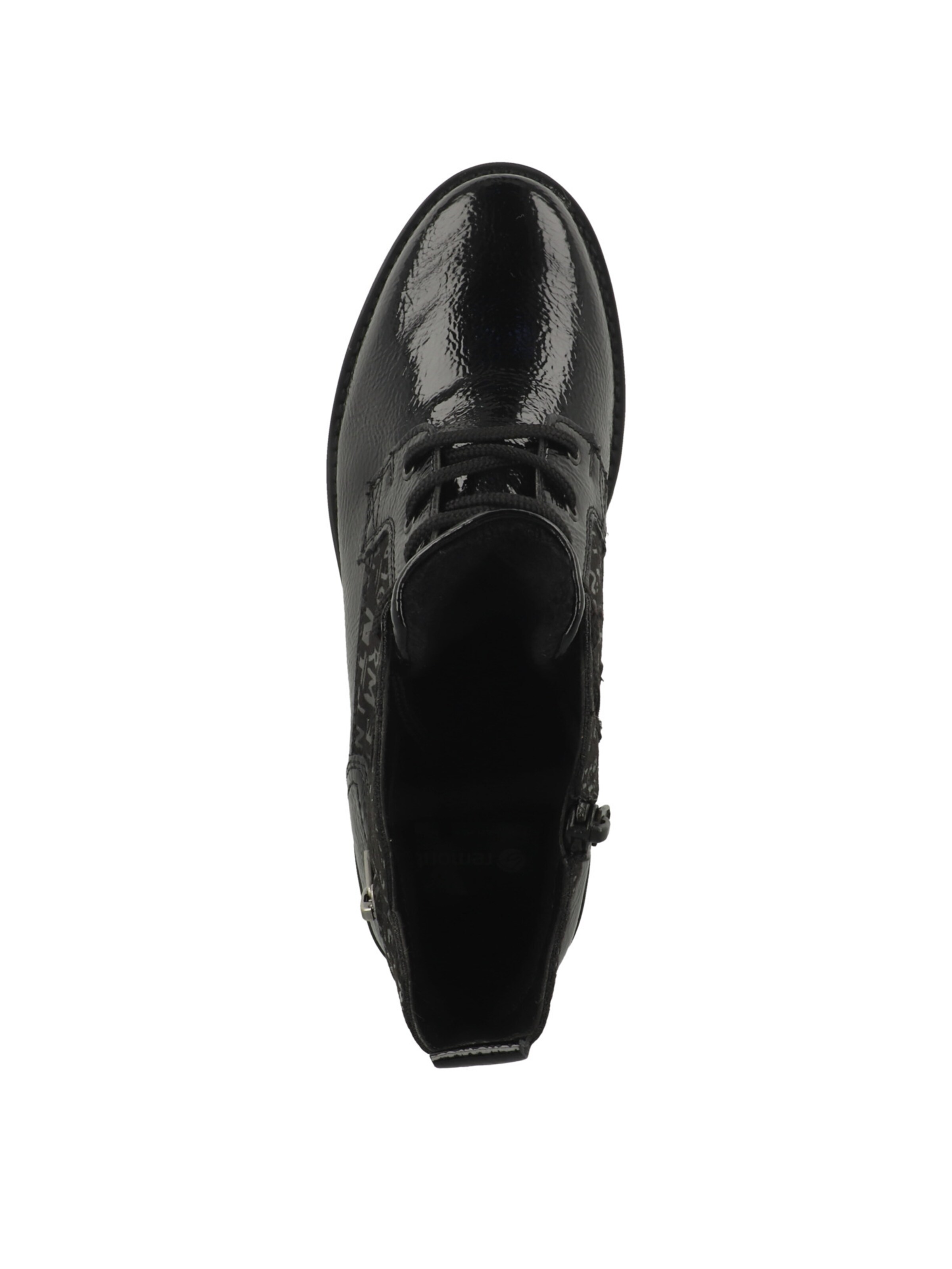 Bottines à lacets 'D8659' REMONTE en noir