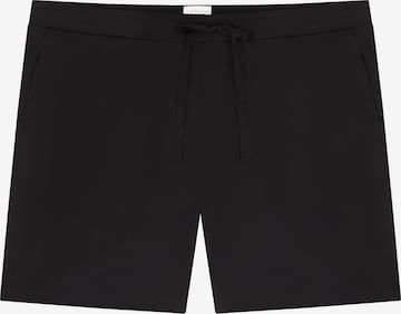 SCHIESSER Pyjamashorts ' Mix Relax ' in Schwarz: Vorderseite