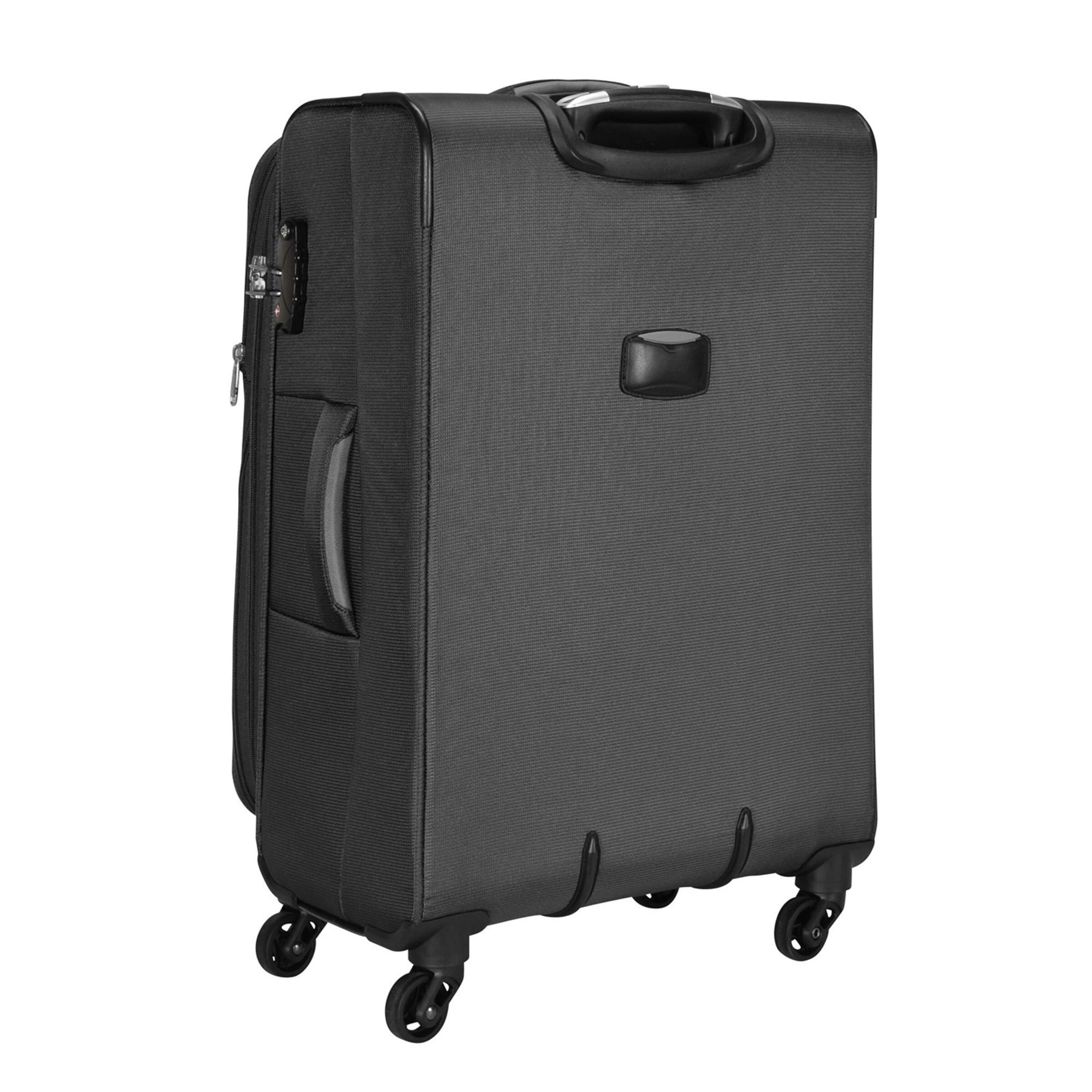 D&N Suitcase Set in Black