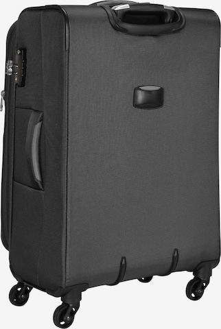 D&N Suitcase Set in Black