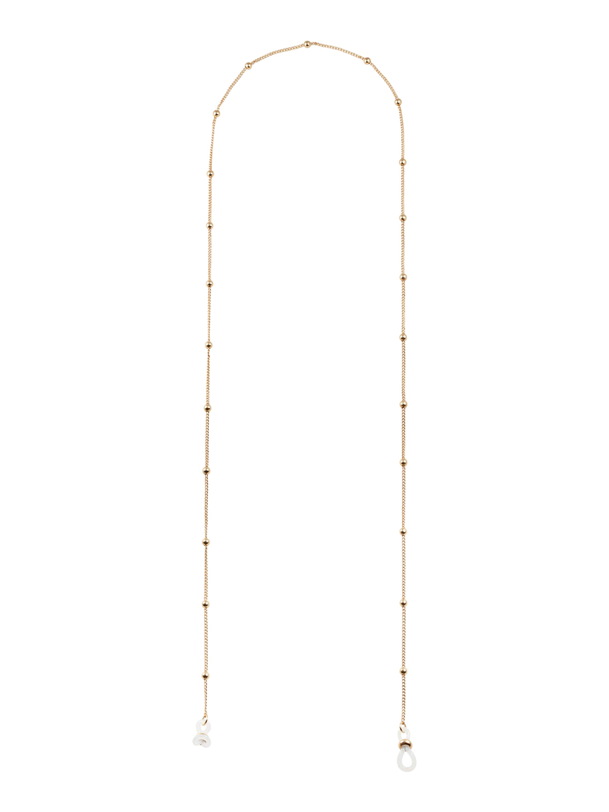 Kapten & Son Brillenkette  'Eyewear Chain Varna' in Gold: Vorderseite