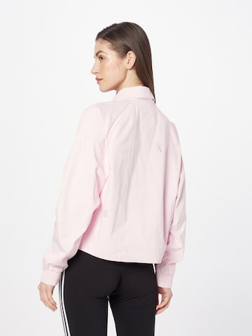 ADIDAS SPORTSWEAR Športna jakna 'Track Top With Healing Crystals Inspired Graphics' | roza barva