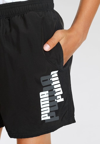 PUMA Regular Sporthose in Schwarz