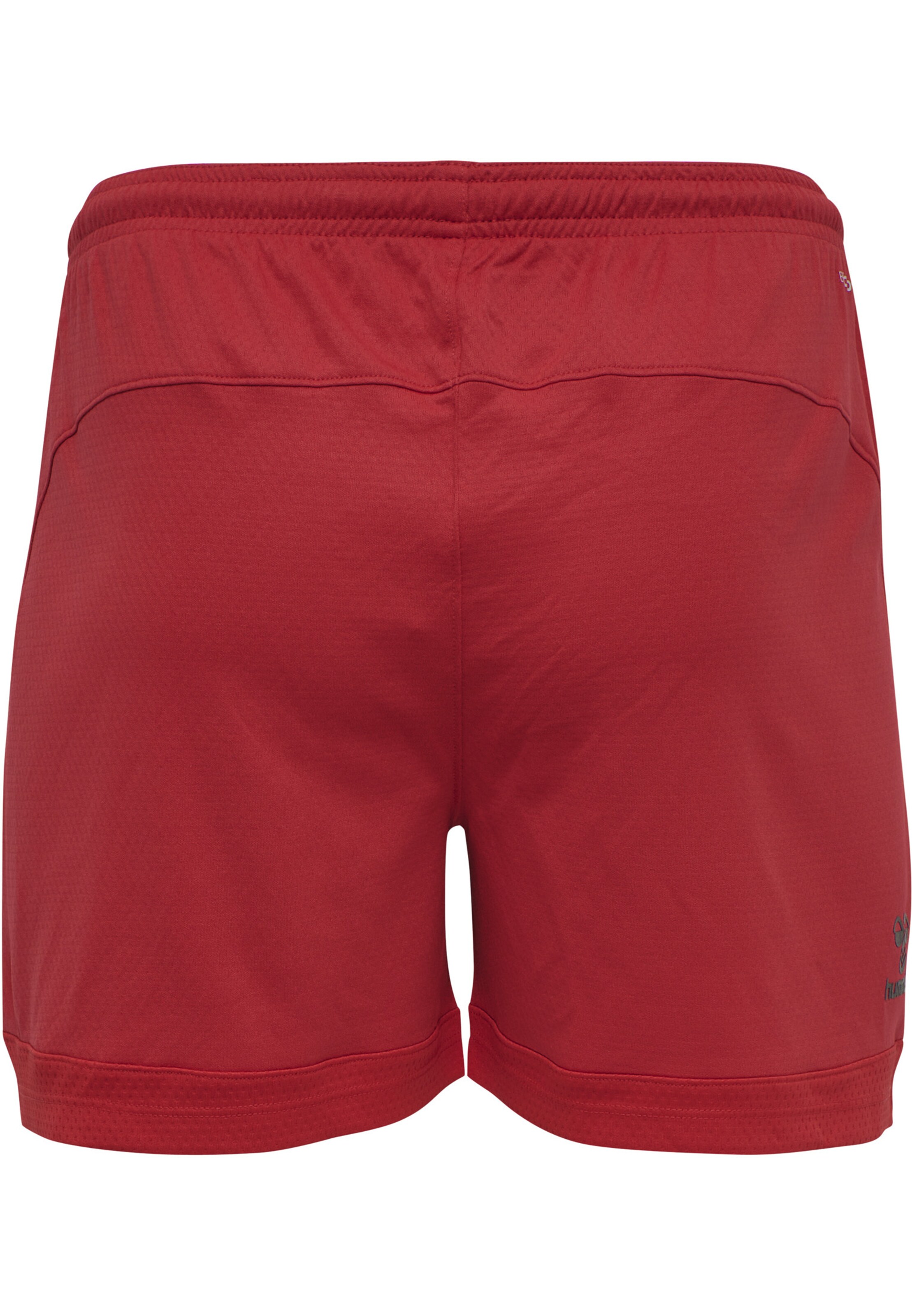 Hummel Regular Workout Pants in Red
