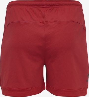 Hummel Regular Sports trousers in Red